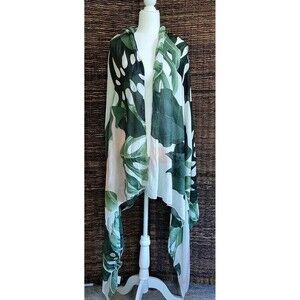 Virginia Wolf Tropical Sarong Scarf Cover Up Summer Swimming Beach Vacation Boho